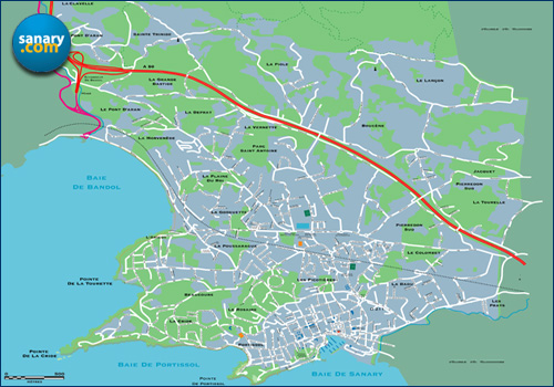 plan de la commune